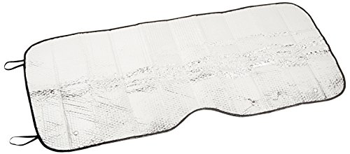 Majic Standard Accordion Sunshade Car Windshield Sun Shade Reflector Silver