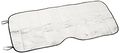 Majic Standard Accordion Sunshade Car Windshield Sun Shade Reflector Silver