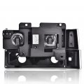 G-plus Headlights Assembly Compatible With 1994 1995 1996 1997 1998 1999 Gmc C1500 K1500 Yukon Bumper Headlamp Smokya Lensa