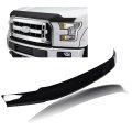 Hood Deflector For Ford F250 F350 F450 F550 Super Duty 2017 2018 2019 Bug Shield Guard Bonnet Protector Black 