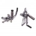 Three T Motorcycle Foot Rests Brake Pedal Shift Levers Rearset Pegs Compatible With For Honda Cbr400rr 1988-1989 Cbr400