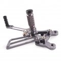 Three T Motorcycle Foot Rests Brake Pedal Shift Levers Rearset Pegs Compatible With For Honda Cbr400rr 1988-1989 Cbr400