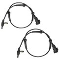 2 X New Abs Wheel Speed Sensors Rear For Land Rover Range Evoque Lr024203 