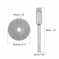 Uxcell 10pcs 18mm Diamond Coated Rotary Cut Off Grinding Wheel Discs W 1 8 Mandrel