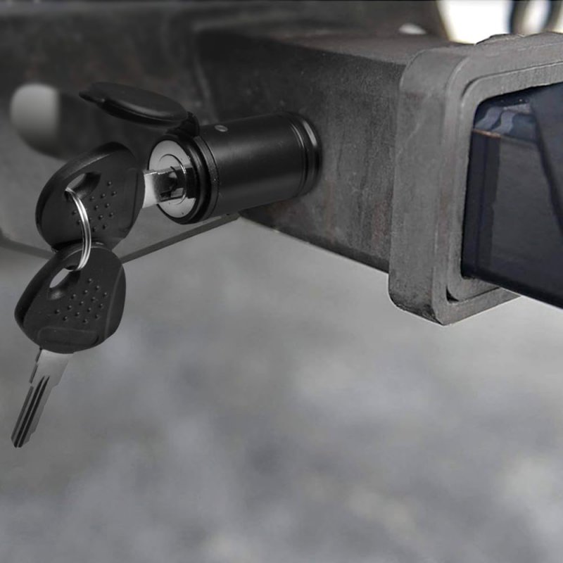 Ford Ranger Logo Laser Etched Black Trailer Hitch Receiver Lock For Class Iii Iv And 2 In Lok2 High Strength Steel Locking Pin