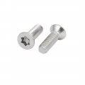 Uxcella M3x10mm 304 Stainless Steel Flat Head Torx Machine Screws Fastener 50pcs