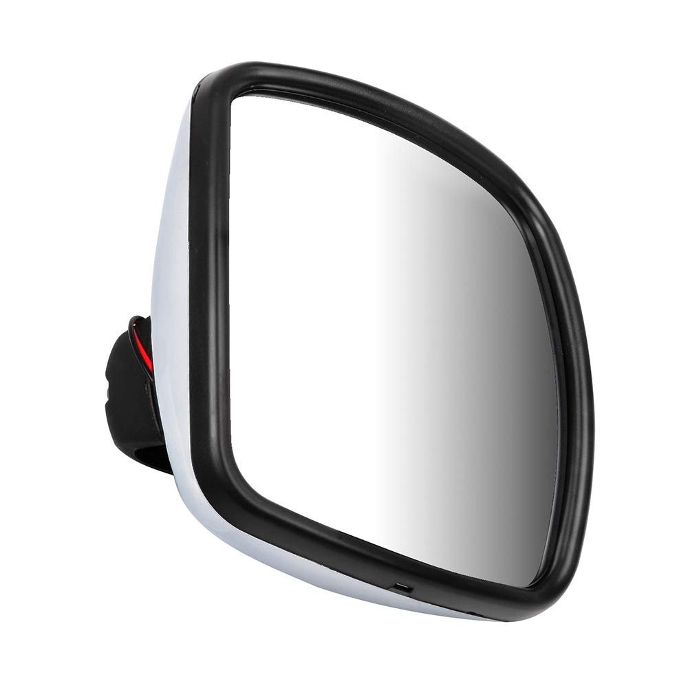 Lower Mirror Lens 2 Pcs Heated With Chrome Housing For Freightliner M2 100 106 112 114sd 2003 To 2017 Models