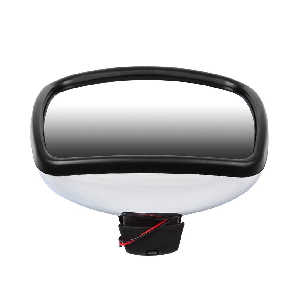 Lower Mirror Lens 2 Pcs Heated With Chrome Housing For Freightliner M2 100 106 112 114sd 2003 To 2017 Models