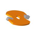 Cmt 822 013 11 2-wing Slot Cutter With 1-9 32-inch Diameter 5 16-inch Bore 