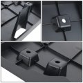 Ch1068152 Factory Style Front License Plate Mounting Bracket Compatible With Jeep Renegade Trailhawk 15-18 Matte Black