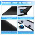 X Autohaux Right Windshield A-pillar Trim Panel For Ford Flex 2009-2019 Front Passenger Outer Side Replaces Ba8z-7403136-aa