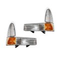 Parking Signal Light Pair For Ford F-250 F-350 Super Duty 2001 2002 2003 2004 2005 Driver And Passenger Side Fits Fo2520169 