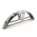 Uxcell Chrome Plating Metal Front Sand Fender Motorcycle Splash Guard Fit For Cg125