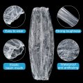 Yinder 200 Pcs Plastic Disposable Sleeves Waterproof Sleeve Protector For Arm With Elastic On Cuff Clear
