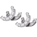 Rear Brake Shoes 2 Pair For Honda Rancher 420 2007 2013 351 Semi Metallic Pads Trx420fe Trx420fm Trx420fpe Trx420te