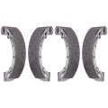 Rear Brake Shoes 2 Pair For Honda Rancher 420 2007 2013 351 Semi Metallic Pads Trx420fe Trx420fm Trx420fpe Trx420te