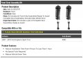 Front Strut Assembly Kit 2 Piece Compatible With 2007-2010 Ford Explorer Sport Trac 4wd