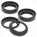Fork And Dust Seal Kit For Yamaha Tw200 Trailway 1987 To 2018 Part Number 56-111b Balanced 3 Lip Design Custom Elastomer Seals 