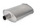 Ap Exhaust 3738 Muffler For Cars Alloy Steel Single Cartridge Design With Expandable Necks 