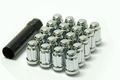 Muteki 41885c Chrome 12mm X 1 25mm Closed End Spline Drive Lug Nut Set With Key Of 20 