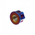 X Autohaux 6pcs Titanium Alloy M12 Pitch 1 5mm Flange Bolt Nut For Bicycle Motorcycle Rear Wheel Axle Sprocket Car Modification