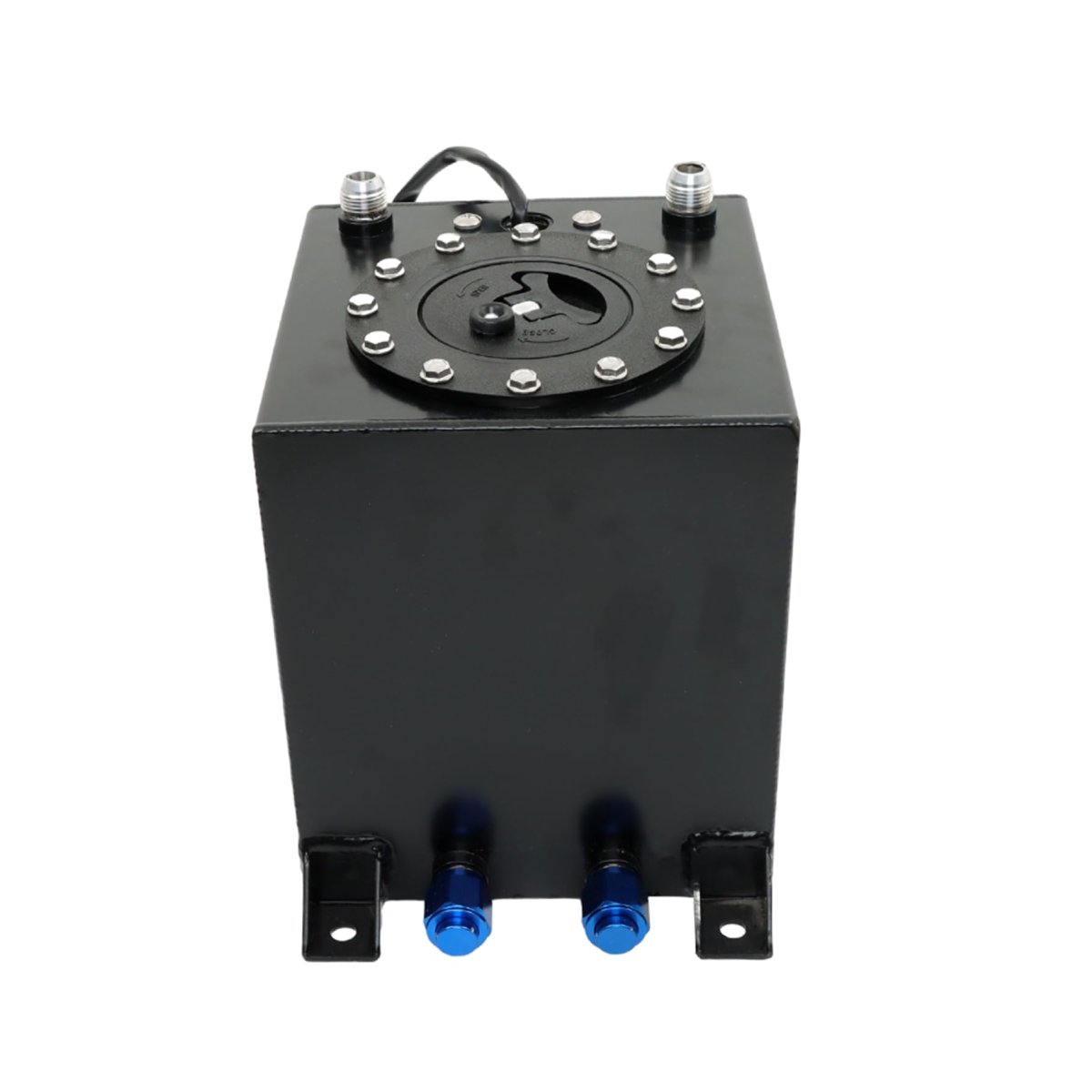 2 5 Gallon Aluminum Fuel Cell Gas Tank With Level Sender And Quick Release Cap For Race Street Drift Strip Universal Fit Cars