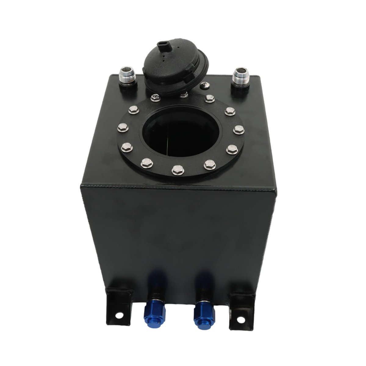 2 5 Gallon Aluminum Fuel Cell Gas Tank With Level Sender And Quick Release Cap For Race Street Drift Strip Universal Fit Cars