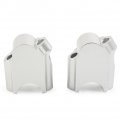 Newsmarts Motorcycle 28mm 1 Pair Handlebar Raiser Aluminum Riser Up Backs Moves Stand Kit For Bmw F800gs 2008-2017 F800gt