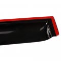 Ocpty 4pcs Tape On Window Visor Fit For 2004-2008d For F-150 Super Crew Cab Side Deflector Rain Shade Visors