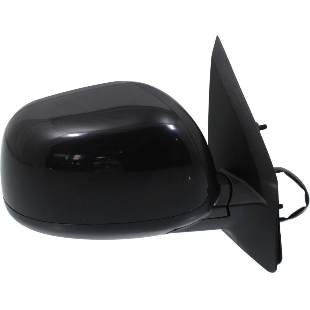 Passenger Side Door Mirror For Mitsubishi Outlander 2010 2011 2012 2013 Power Glass Non Heated Manual Folding Paintable