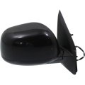 Passenger Side Door Mirror For Mitsubishi Outlander 2010 2011 2012 2013 Power Glass Non Heated Manual Folding Paintable 