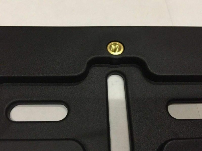 5 Front License Plate Tag Holder Mounting Mount Adapter Bumper Kit Bracket For Auto Car Truck Van Suv Golf Cart Quantity