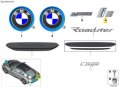 Genuine Bmw Coupe Trunk Lid I8 Emblem Badge Logo Sign Oem 51147351745