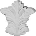 Ekena Millwork Onl02x03x00bl 2 4-inch W X H 3 P Blackthorne Center Onlay 