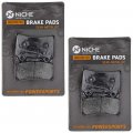 Niche Brake Pad Set For Yamaha Royal Star Road Fzr1000 Fzr400s 4nk-w0046-00 Front Rear Semi-metallic 2 Pack