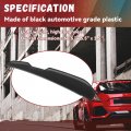 Hecasa Rear Trunk Spoiler For 2008-2017 Dodge Challenger Coupe Srt Sxt Gt Demon Style Painted Black