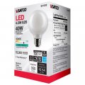 Satco 6pk 4 5w G25 Globe Led 4000k Medium Base White Dimmable 40w Equiv