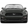 Ipick Image For Ford Mustang Universal Fit 28 W X 24 L Dual Panels Easy Folding Windshield Sun Shade