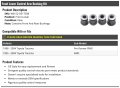 Front Lower Control Arm Bushing Kit 4 Piece Compatible With 1995-2004 Toyota Tacoma Rwd 4wd