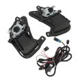 Front Fog Light Lamps Assembly For Grand Highlander 2024 2025 Left And Right Side Pair Led Clear Lens To2595110 To2594110