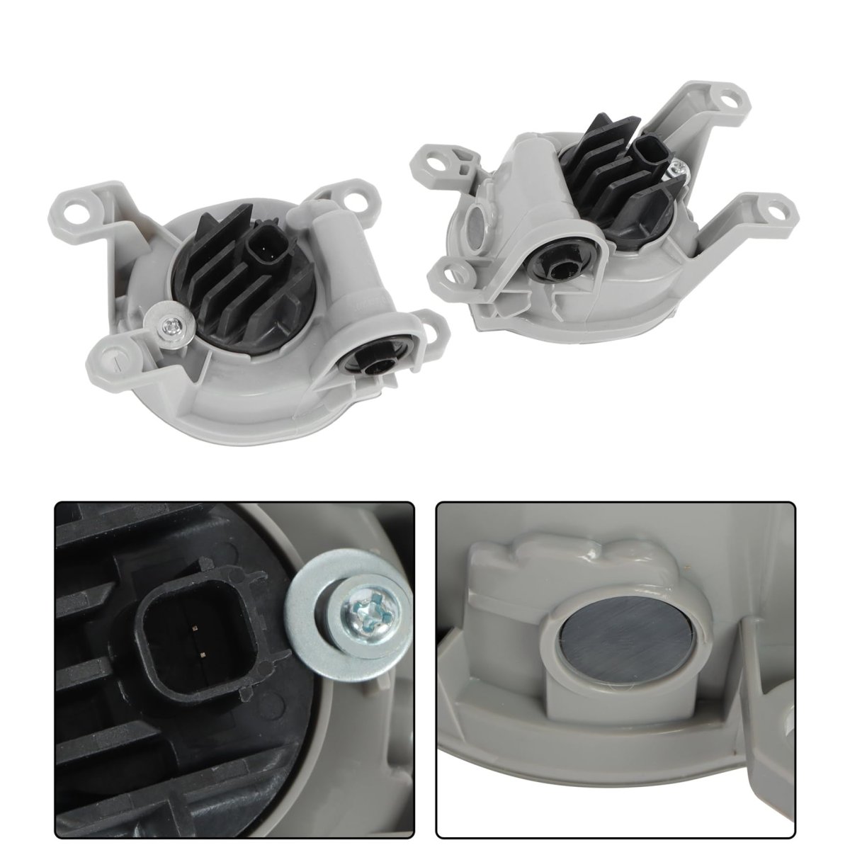 Front Fog Light Lamps Assembly For Grand Highlander 2024 2025 Left And Right Side Pair Led Clear Lens To2595110 To2594110