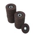 80 Grit 50pcs Flap Discs Aluminum Oxide 4-1 2 X 7 8 Fit For Most Electric Grinders And Sanding 