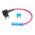 Mini Atm Fuse Tap Add On Dual Circuit Adapter Auto Car Terminals 
