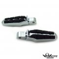 Httmt Mt216-045 Pa004x2 Saddle Footpeg Foot Rest Compatible With Road Star Warrior 2002-2009 Front