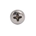 Uxcell M5 X 15mm 304 Stainless Steel Phillips Round Head Machine Screws Bolt 50pcs