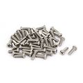 Uxcell M5 X 15mm 304 Stainless Steel Phillips Round Head Machine Screws Bolt 50pcs