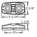 Optronics Mcl46rbp Clearance Marker Light Red