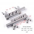 Maizoon Flaring Tool Set With 2 Bars Ratchet Wrench 5 Swaging Adapters Swage 7 Tube Sizes Storage Case For Copper Tubing