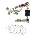 Trailer Wiring Harness 4 Pin 55513 Towing Way Flat Connector Socket For T100 