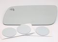 Heated Left Driver Side Mirror Glass Lens For 09-12 Ford Flex Includes Adhesive Pads Model 4239h Flat Clear 4 25 X 7 875 In